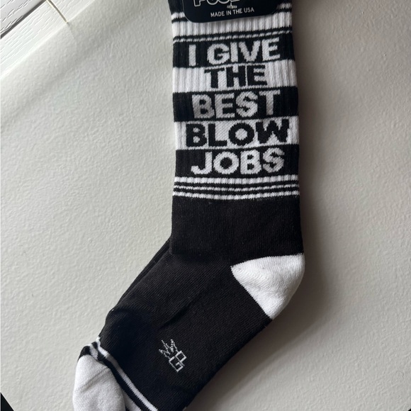 Gumball Poodle Accessories - Valentine’s Bachelorette Blow Job Statement Socks